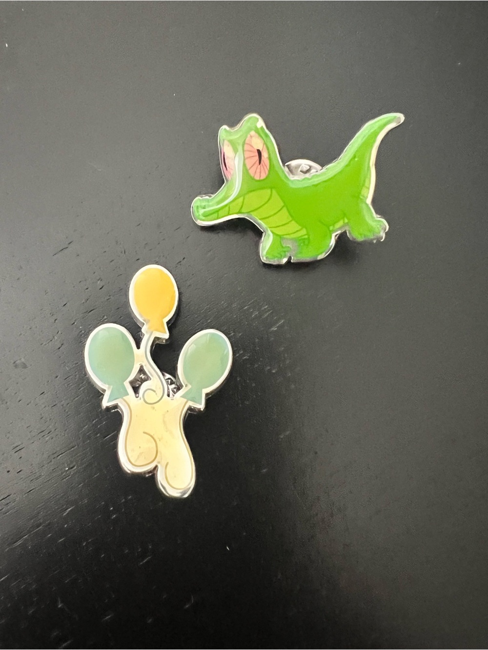 My Little Pony Elements of Harmony Pinkie Pie Pet Alligato & Balloon Enamel Pins